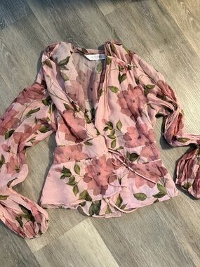 Intermix floral blouse
